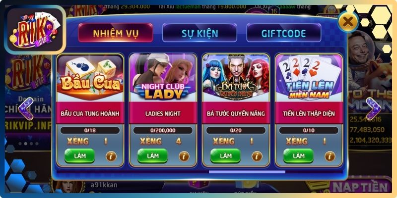 Khuyến Mãi RikVip Hấp Dẫn Nhất Cho Người Chơi 2026 1 Khái quát về chương trình khuyến mãi RikVip